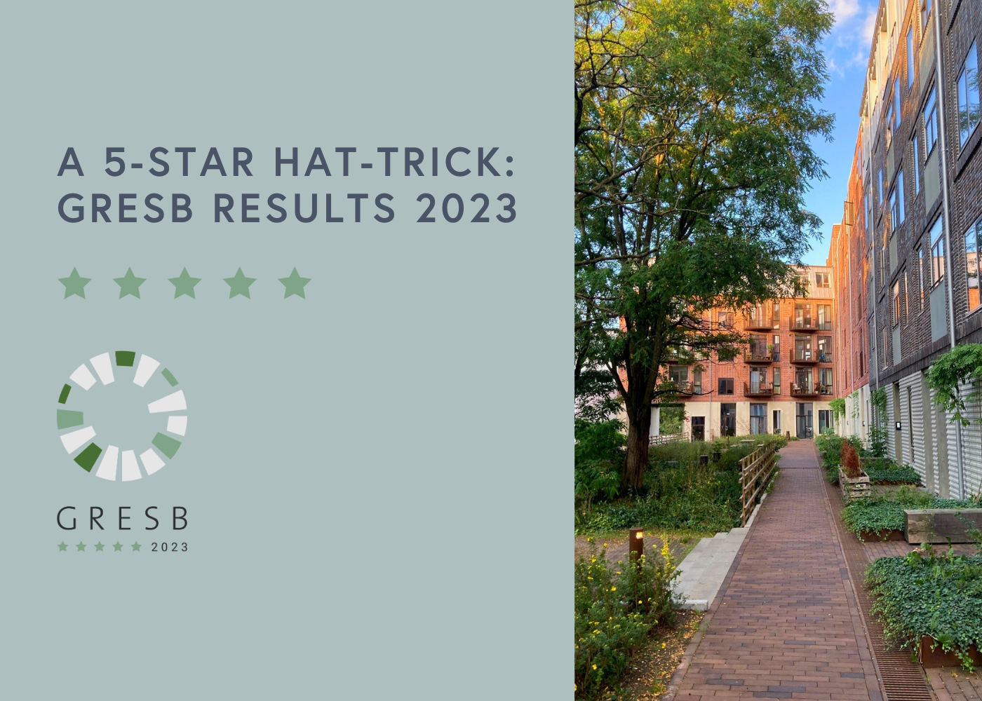 A 5-star hat-trick: Europa announce GRESB results 2023
