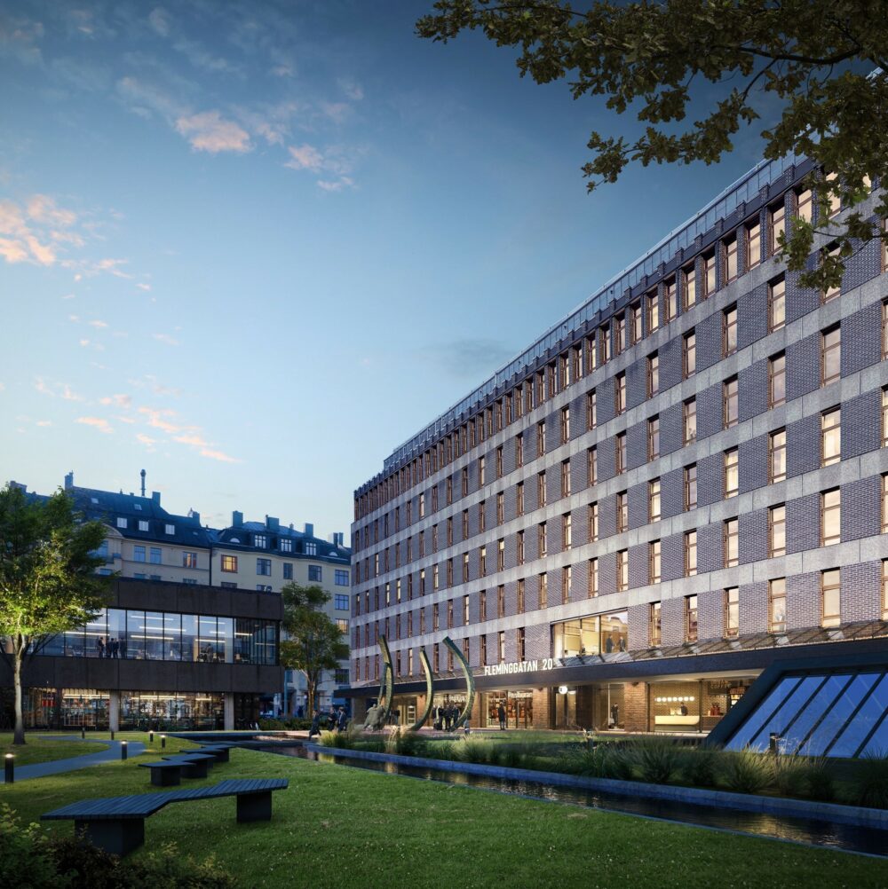 Europa secures 95% occupancy and sells newly refurbished Brädstapeln 13 offices in Stockholm